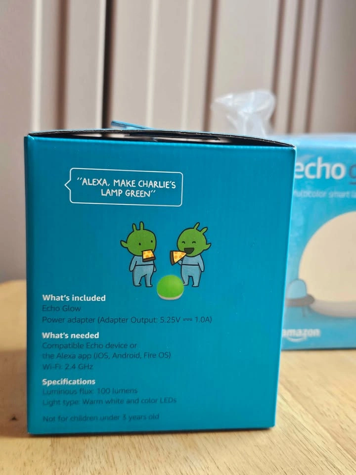 Echo glow works with Alexa - photo 2