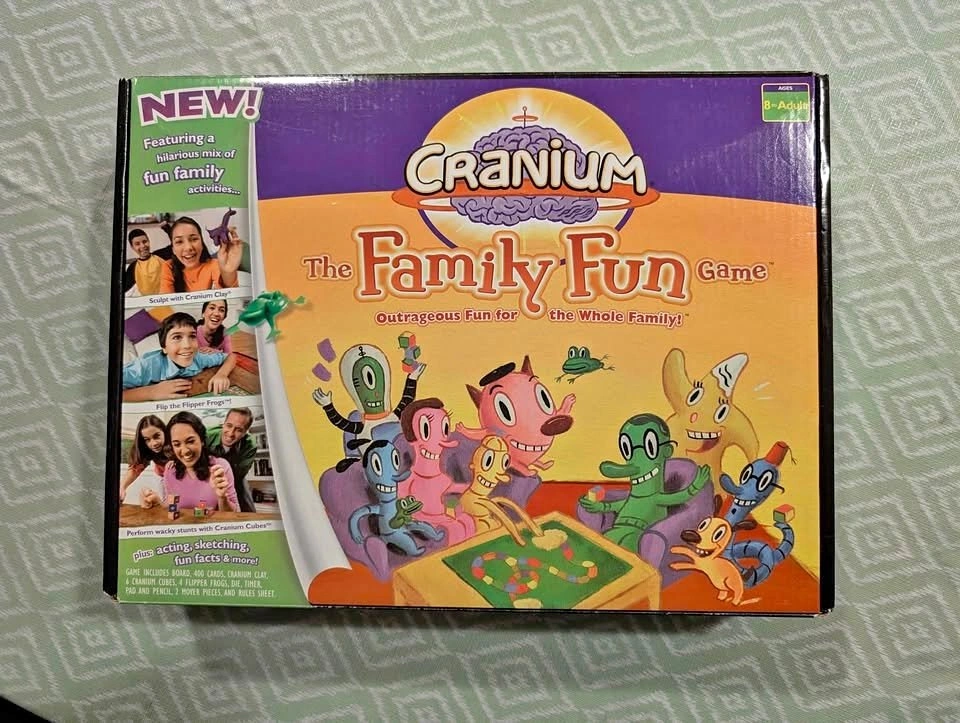 Boardgame Cranium – Family Fun Game (Good Condition)