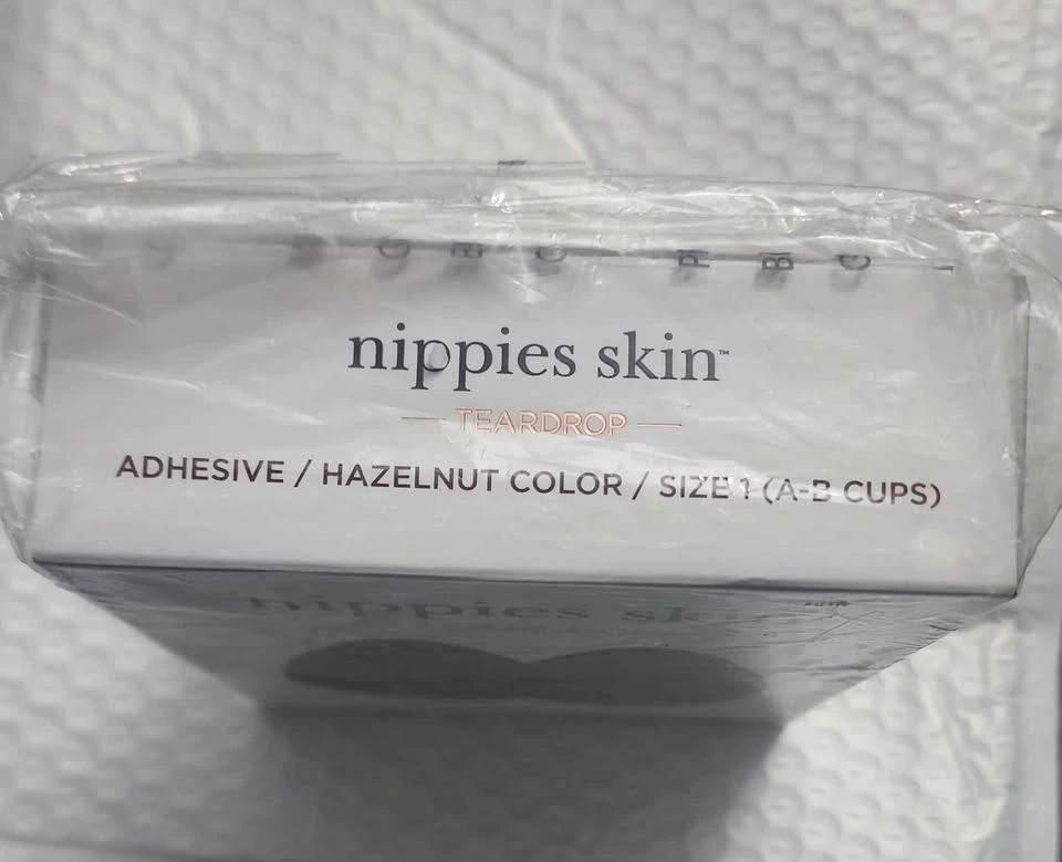 Nippies Skin Teardrop Nipple Covers, Hazelnut, Size 1 (A-B cups) - photo 3