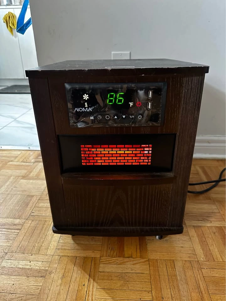 NOMA portable infrared space heater - photo 2