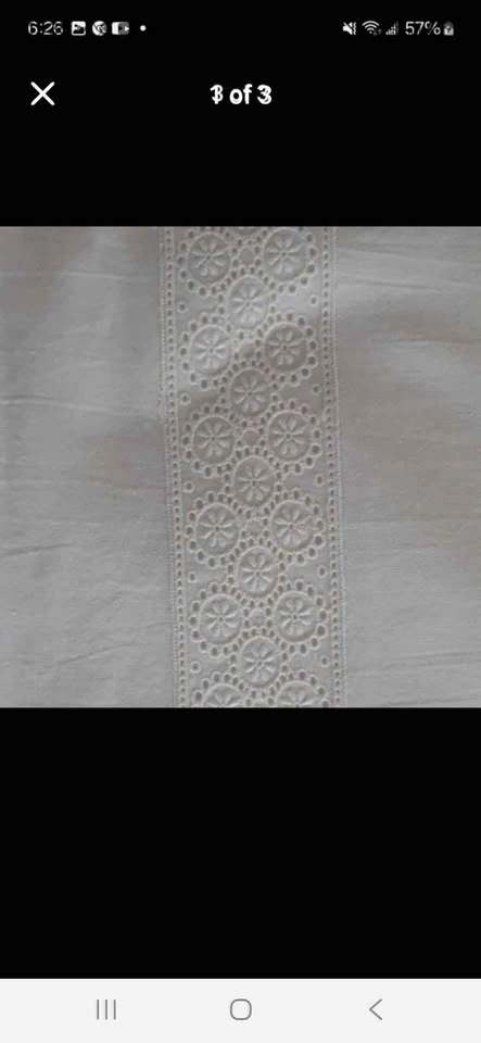 Vintage Top Sheet with 2 Pillowcases - photo 2