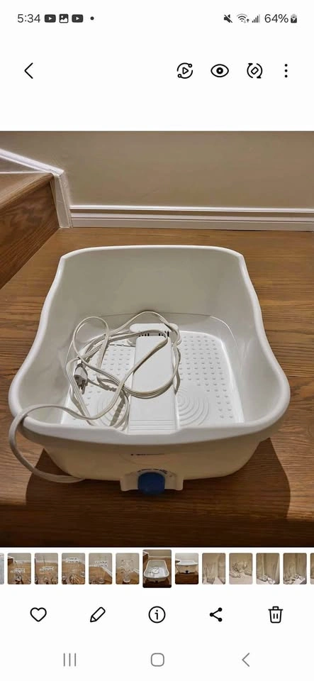 FOOT SPA MASSAGER