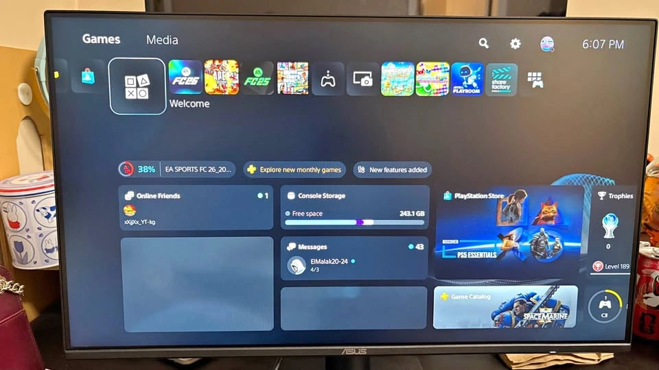 ASUS Eye Care 24" FHD 120Hz 1ms Gaming Monitor
