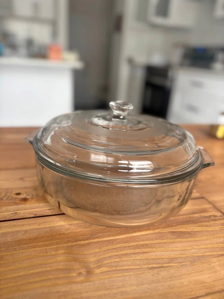 Glass Casserole/Baking Dish with Glass Lid - 3L