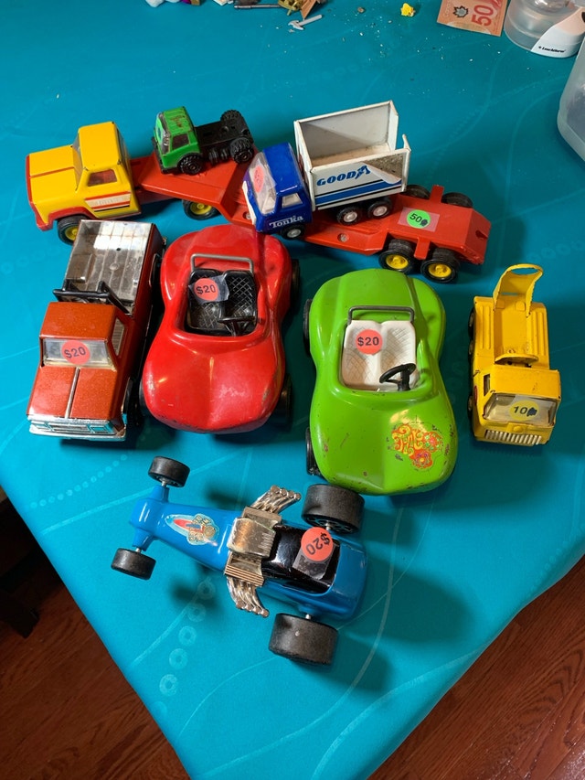 Vintage Tonka Pressed Steel Toys