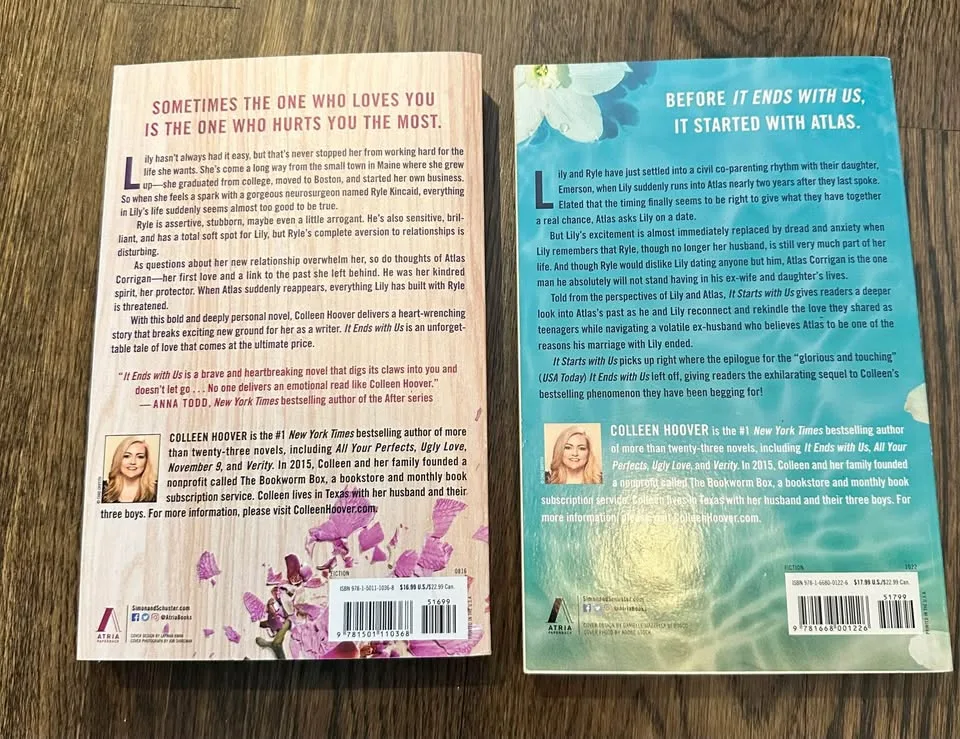 Colleen Hoover Books: It Ends With Us & It Starts With Us image indicator(3)