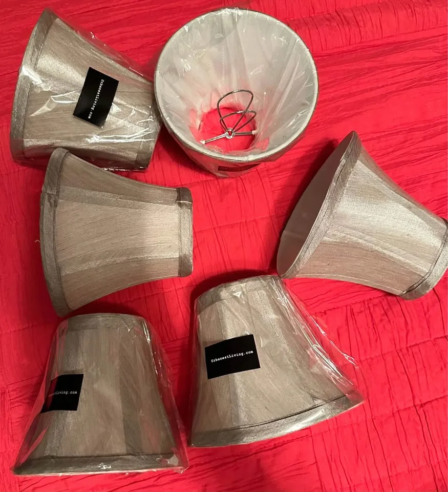 Urbanest Clip-on Lamp Shades - Set of 6, New image indicator(2)