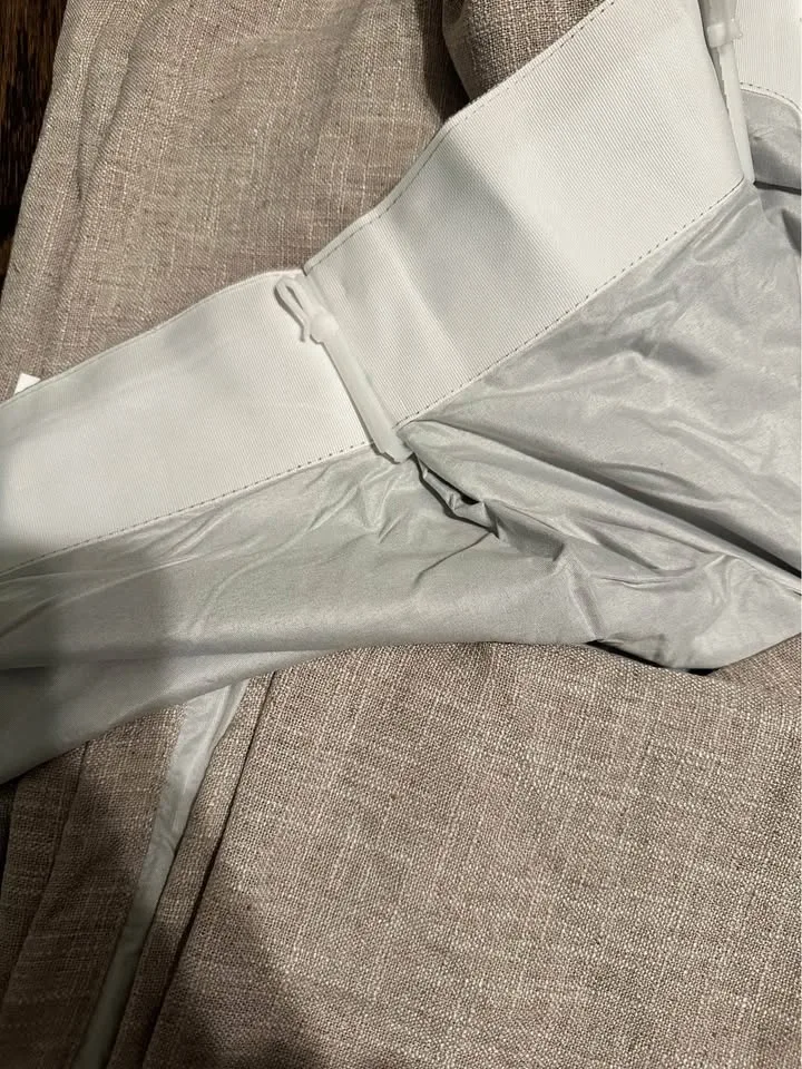 Linen Thick Blackout Curtains 2 Panels image indicator(2)