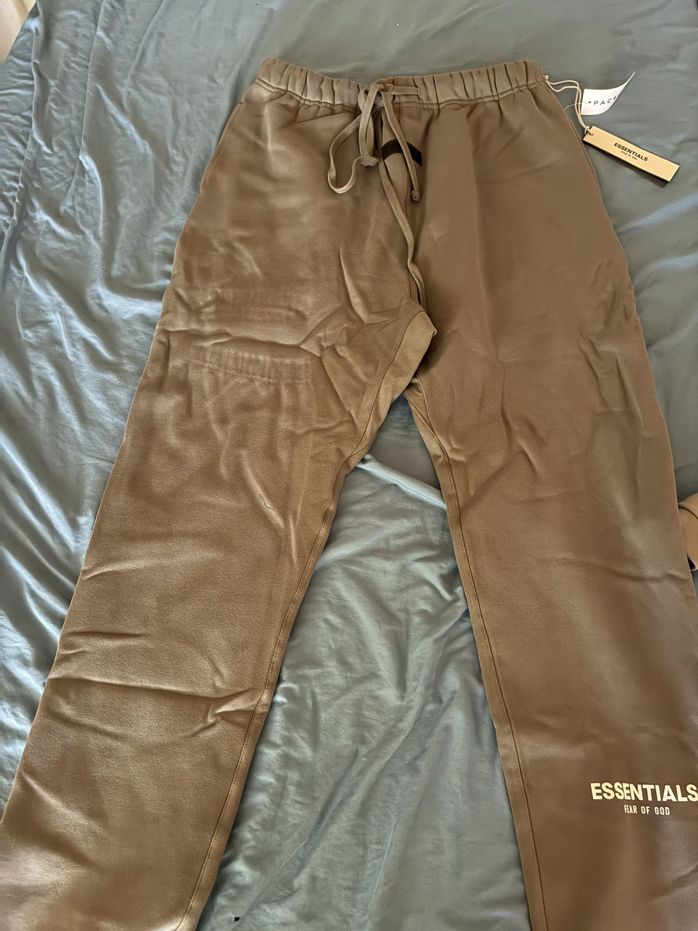 brown essentials pants