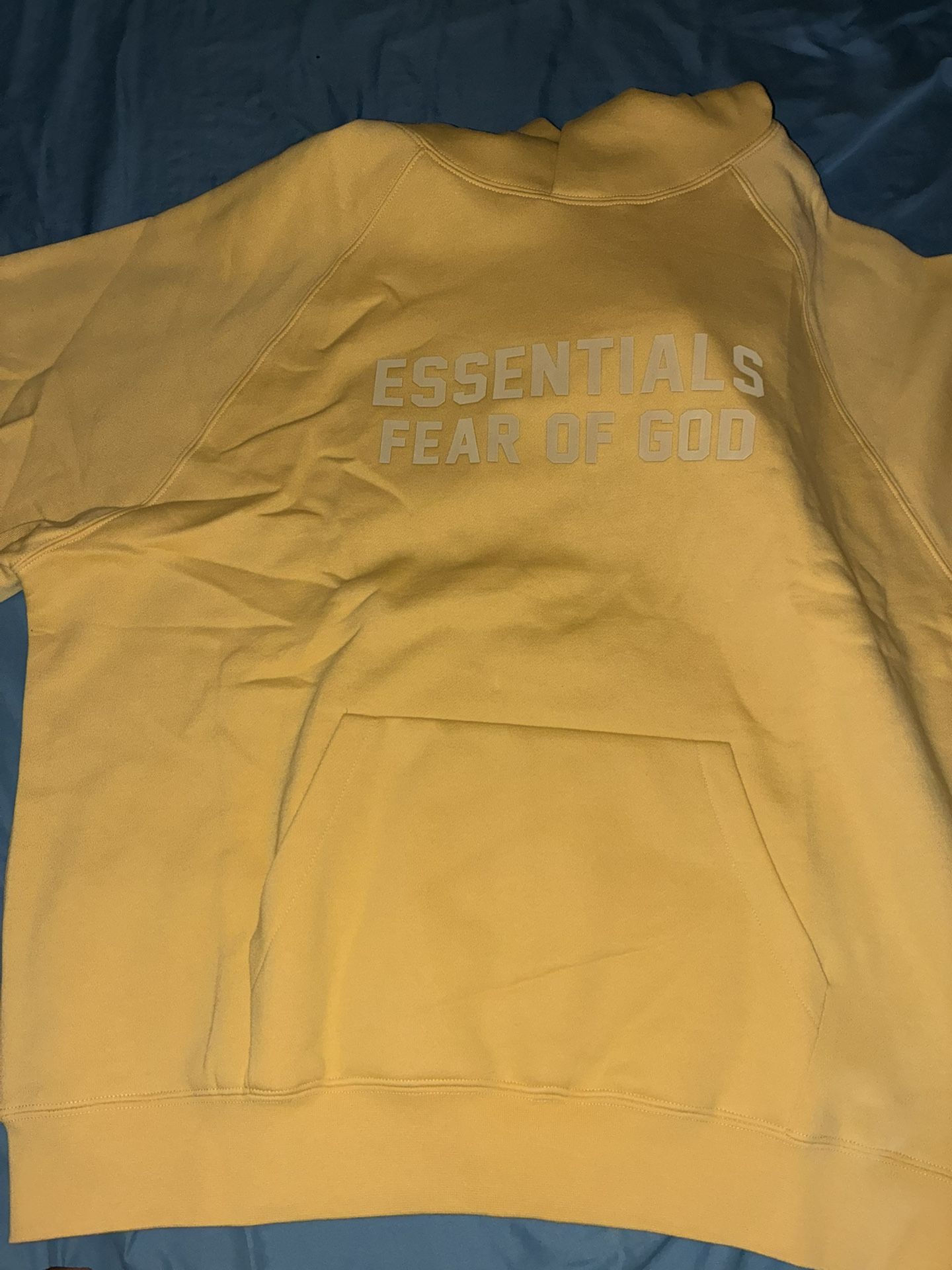 Yellow Essentials Hoodie