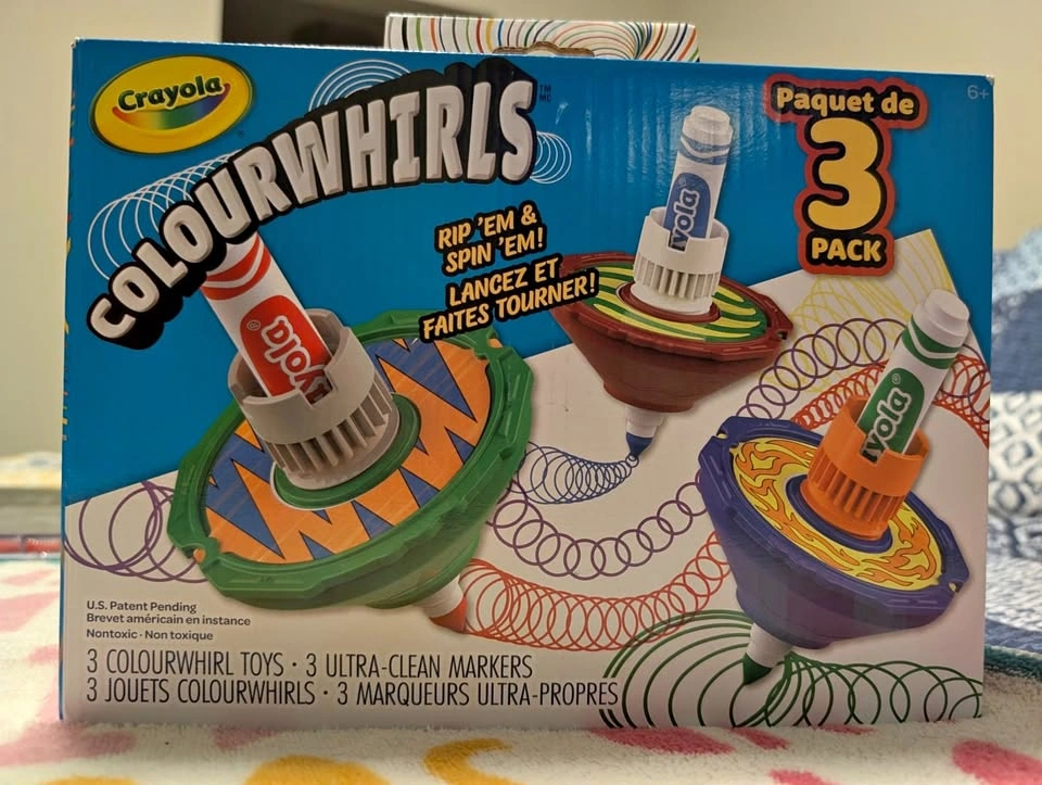 Colourwhirls Crayola x3 Pack
