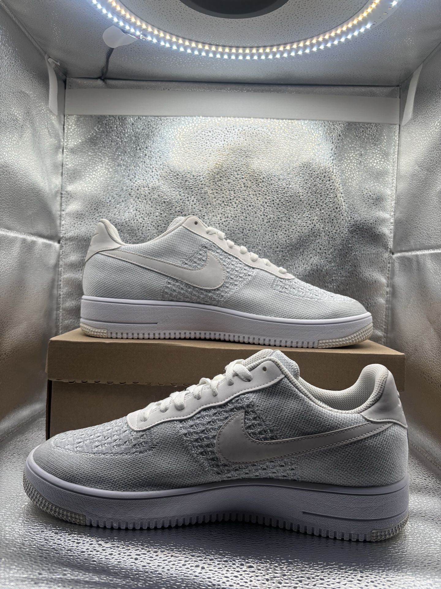 Nike Air Force 1 Flyknit 2 White Pure - photo 5