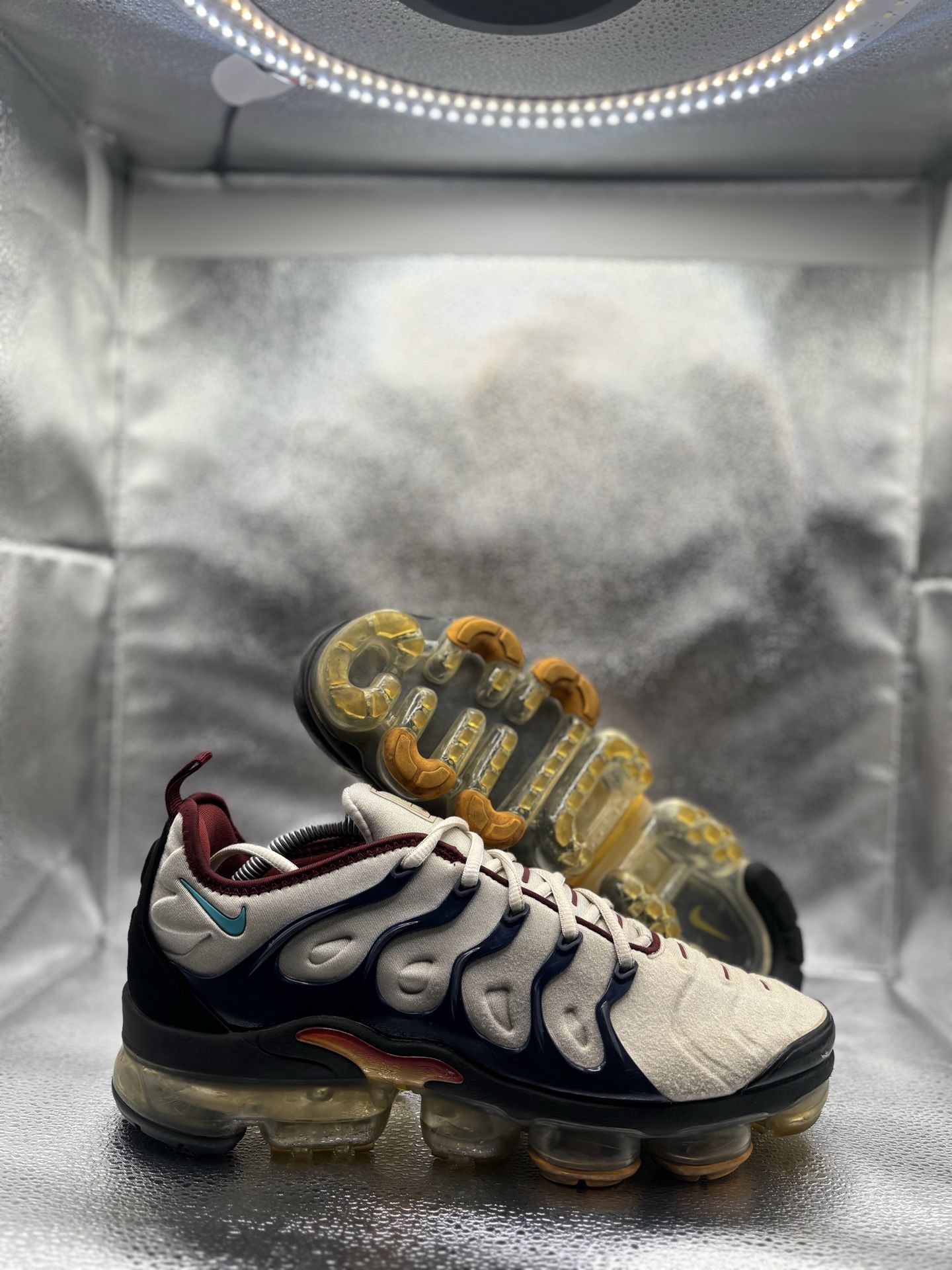 Nike Air Vapormax Plus Platinum Midnight Navy