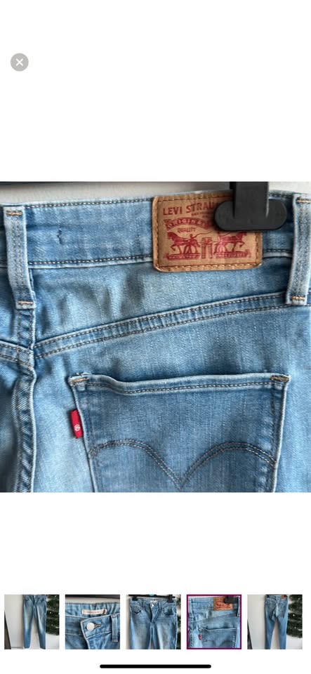 Levi’s High Rise Skinny Jeans - Perfect Condition! Size 26 - photo 4