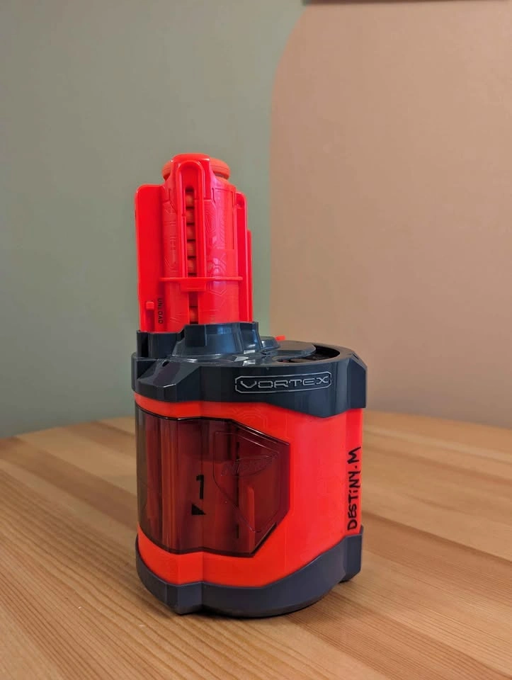 Nerf Vortex Pyragon gun with discs - photo 3
