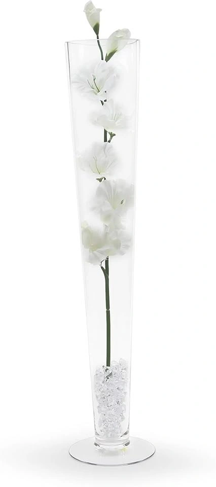 24" Glass Trumpet Vase - photo 3