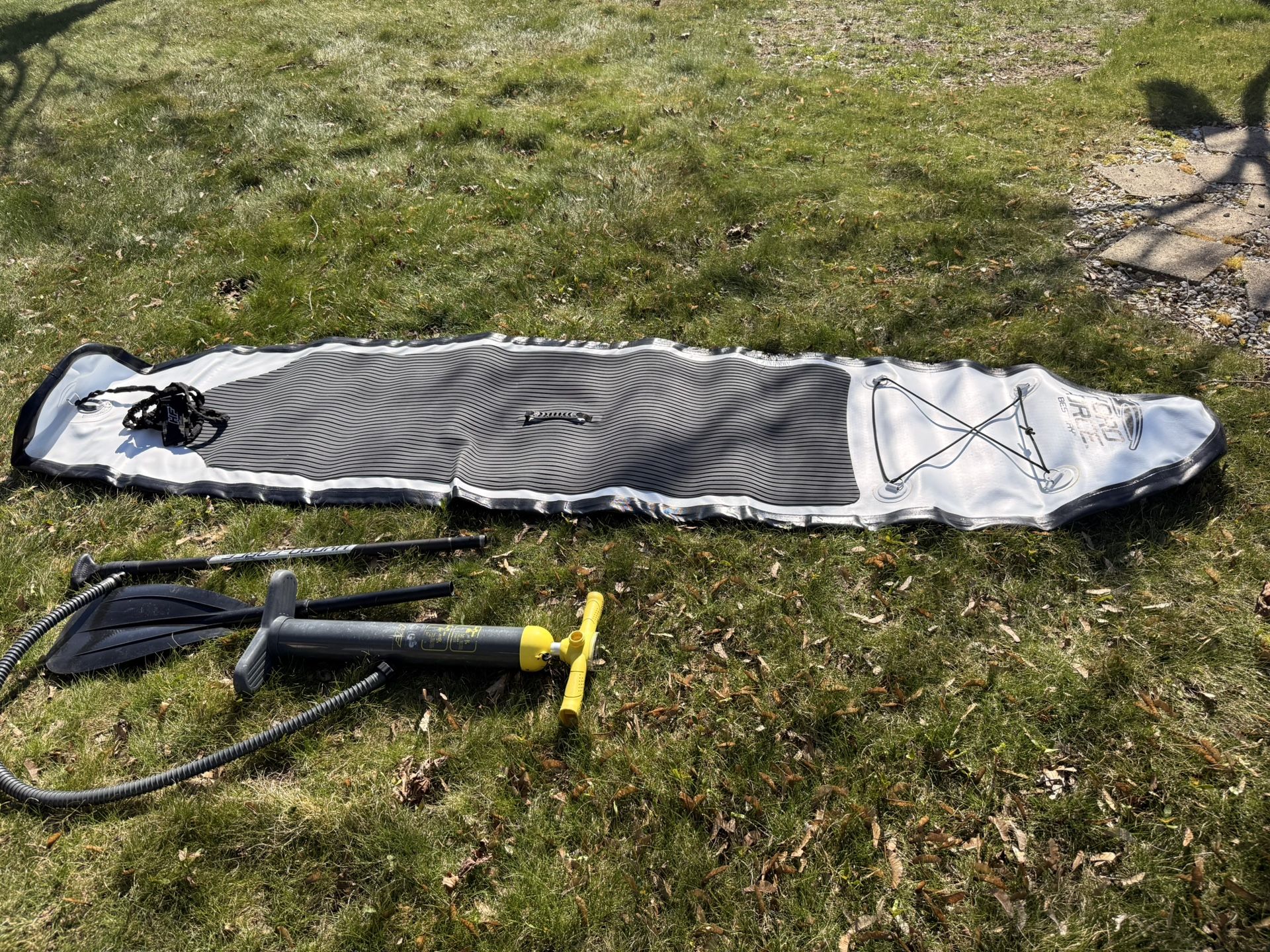 Two Inflatable Hydro Force Bestway Paddle Boards - photo 2