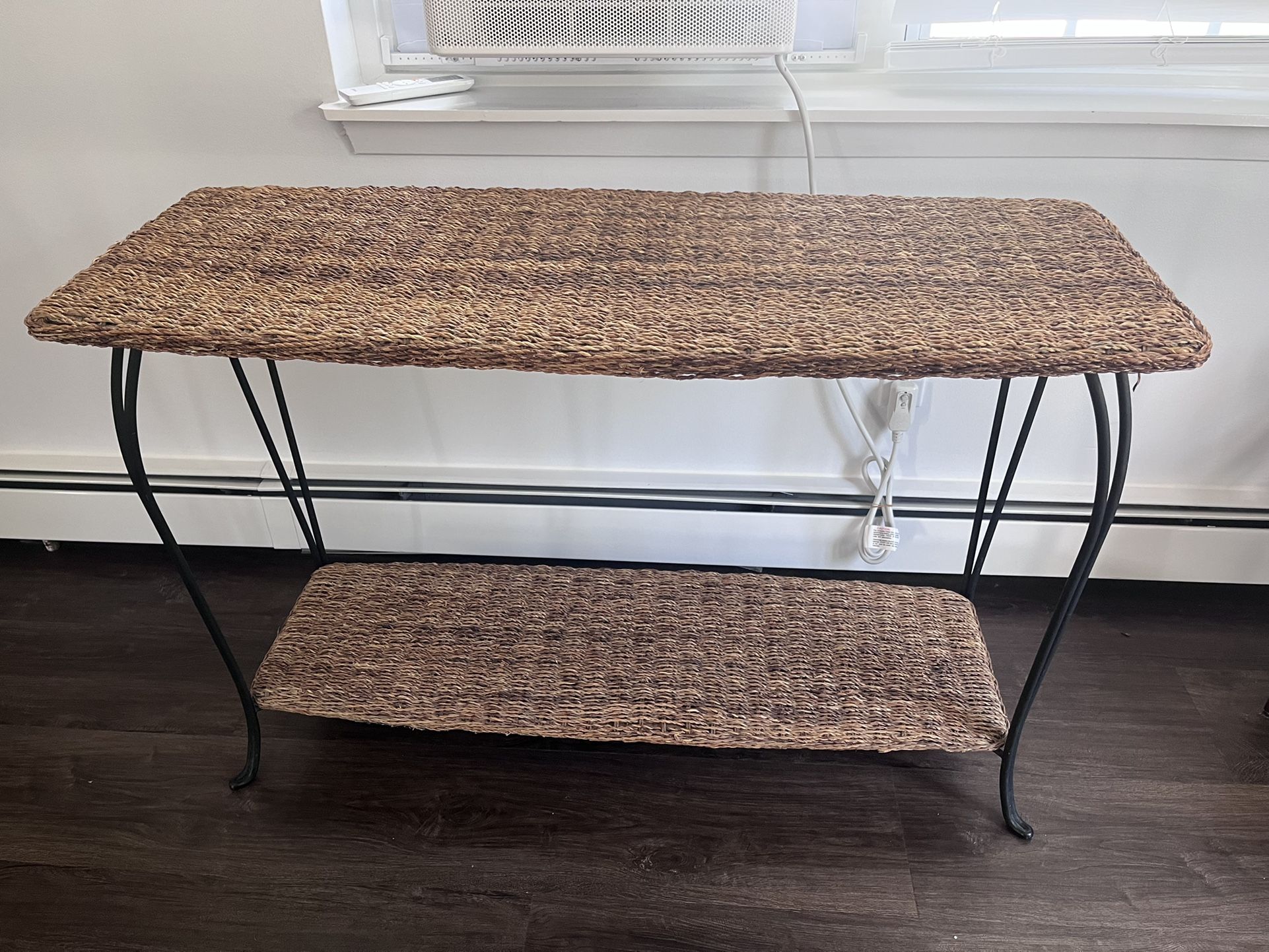 Pier 1 Sisal Console Table