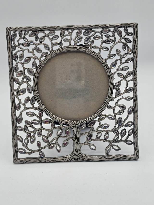 Decorative Tree of Life Metal Photo Frame – 6.75" - photo 2