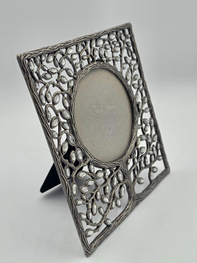 Decorative Tree of Life Metal Photo Frame – 6.75" - photo 5