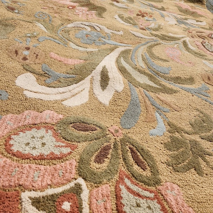 Fabtex India Firenze Ivory Wool Rug 8x10 - photo 3