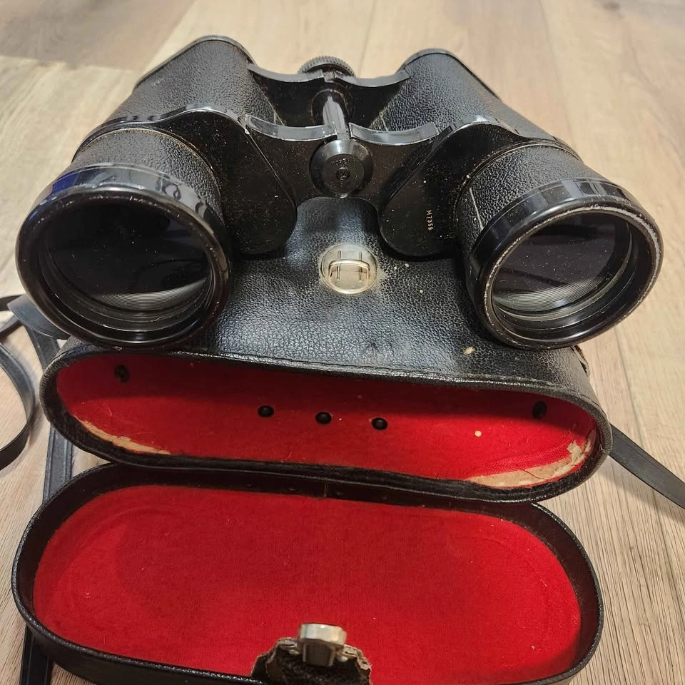 Vintage Bushnell Ensign 10x50 Binoculars Insta-Focus Wide Angle - photo 2