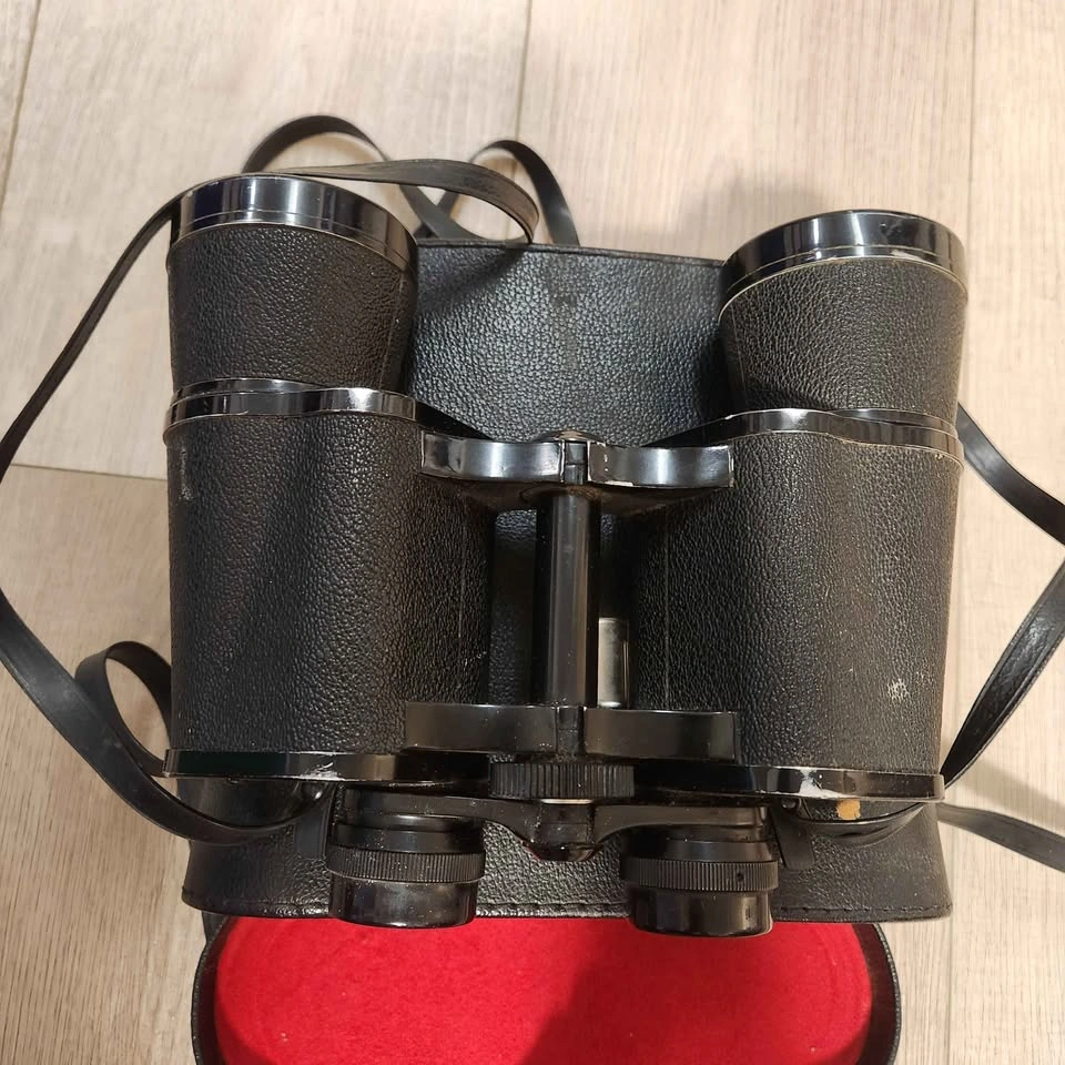 Vintage Bushnell Ensign 10x50 Binoculars Insta-Focus Wide Angle - photo 5