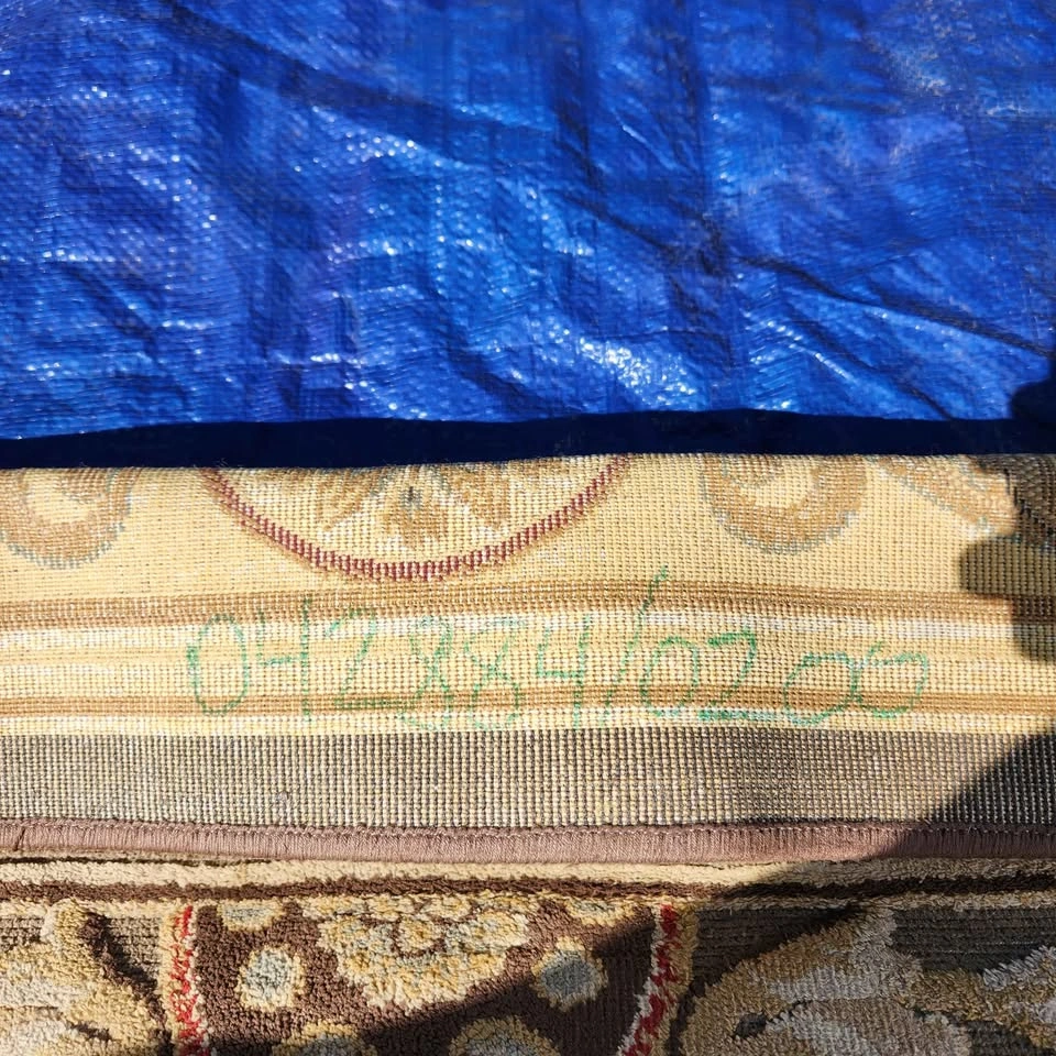 Traditional Floral Medallion Wool Area Rug 5x8 (62"x90") Tan/Bei - photo 3
