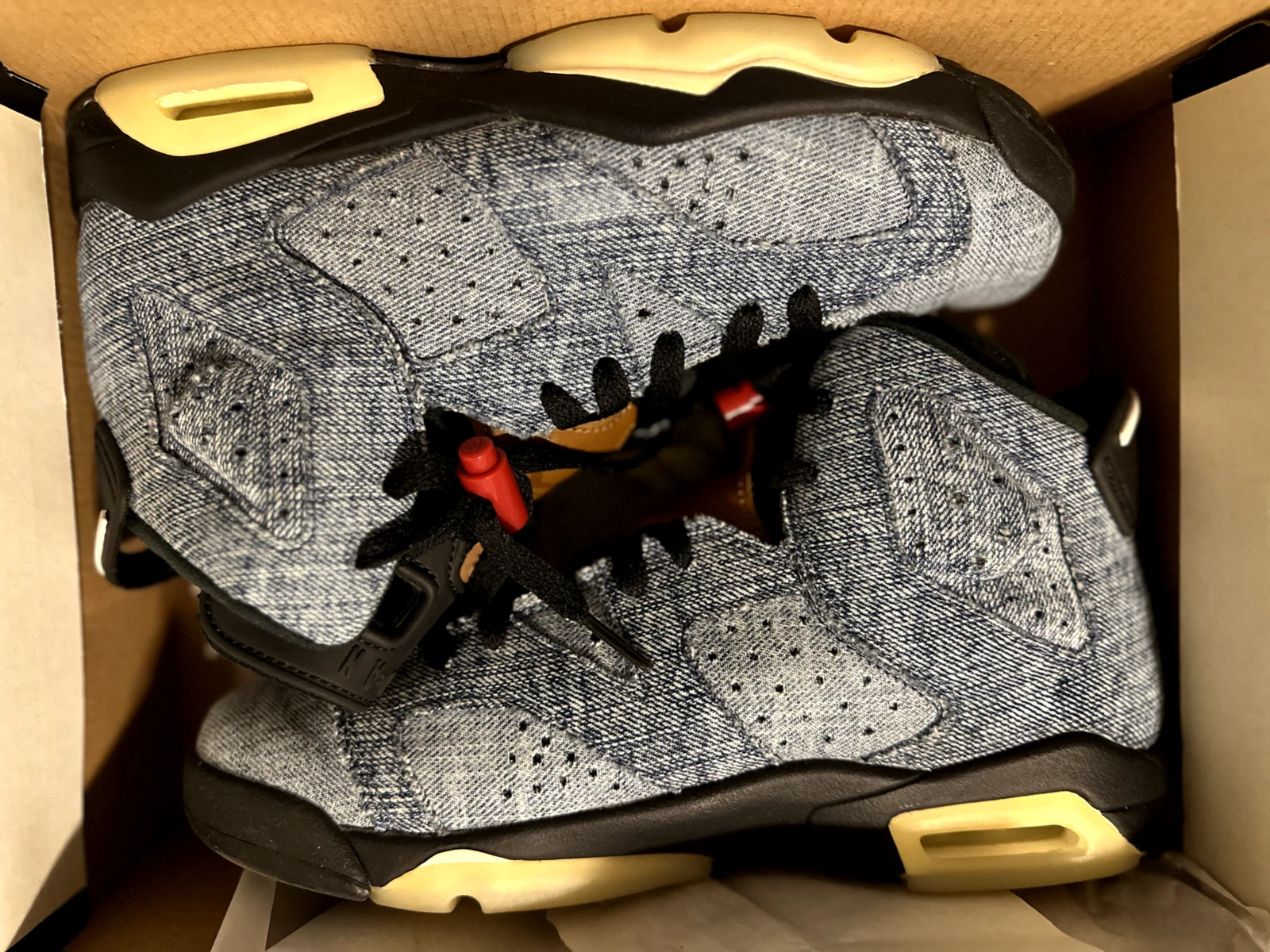 Nike Air Jordan Retro Washed Denim 2019 Size 7Y