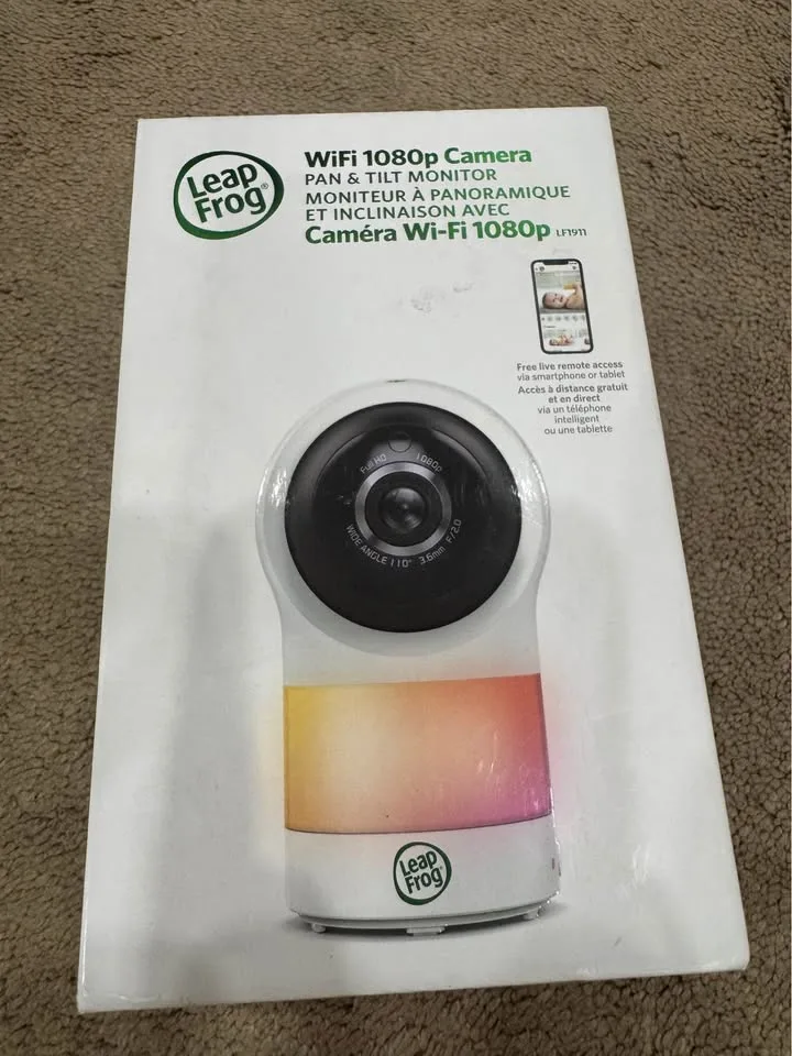 Leapfrog 1080p Pan & Tilt Baby Monitor image indicator(2)