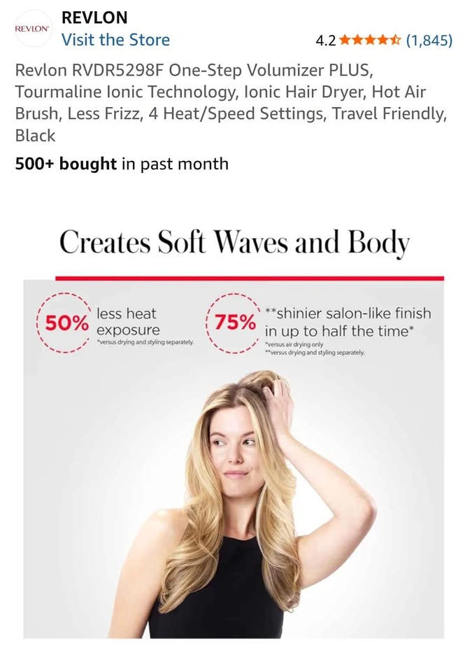 Revlon One-Step Volumizer PLUS 2.0 - photo 5