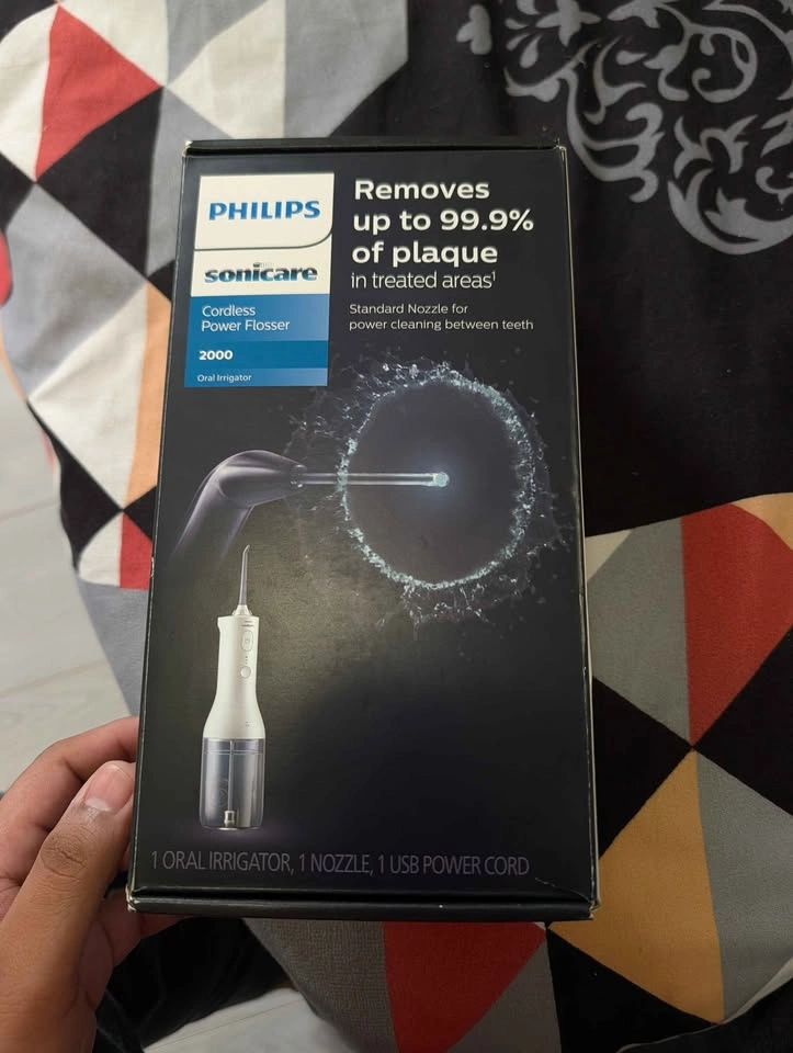 Philips Sonicare Cordless Power Flosser 2000 - White (New Open B - photo 4