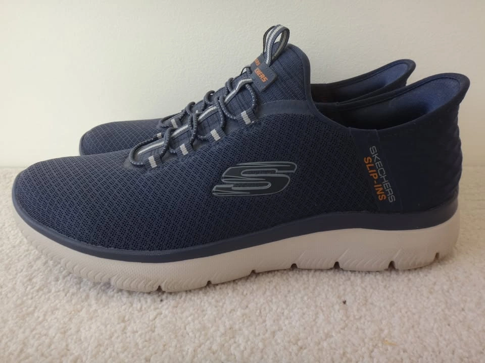 ✅🆕SKECHERS Men's 9 Wide Fit Slip-ins Sneakers NEW - photo 5