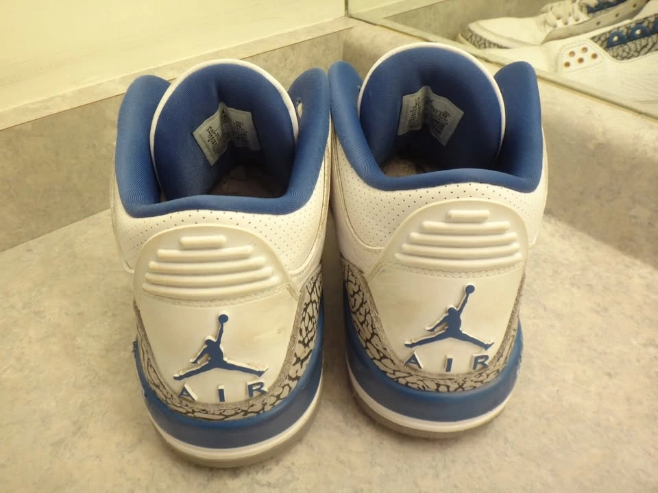 ✅♻️NIKE Men's Air Jordan Retro Wizards Basketball Shoes Size 10 - photo 4