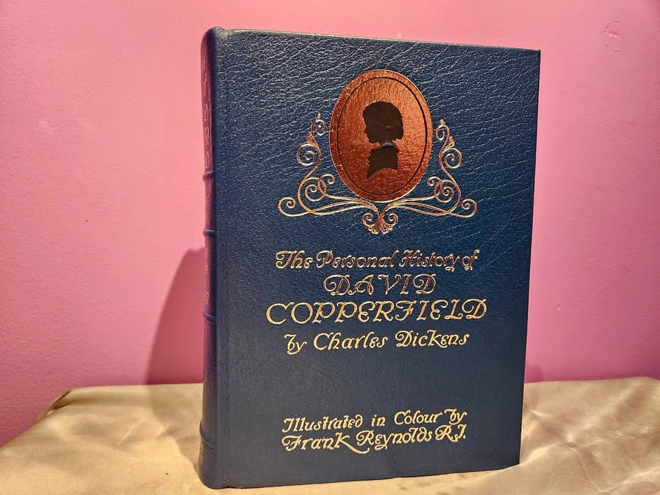 David Copperfield Charles Dickens Gold Gilded Leather Limited Ed