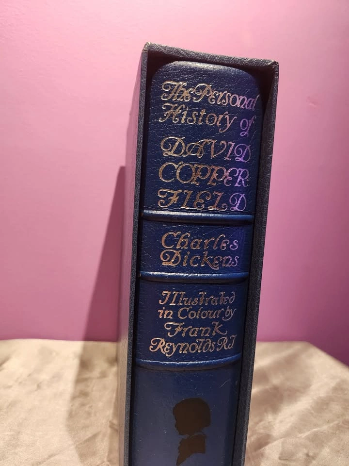 David Copperfield Charles Dickens Gold Gilded Leather Limited Ed - photo 2