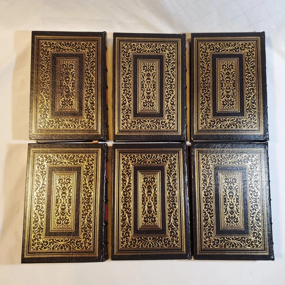 Easton Press Winston Churchill WWII Vol 1-6 Complete Set - photo 2