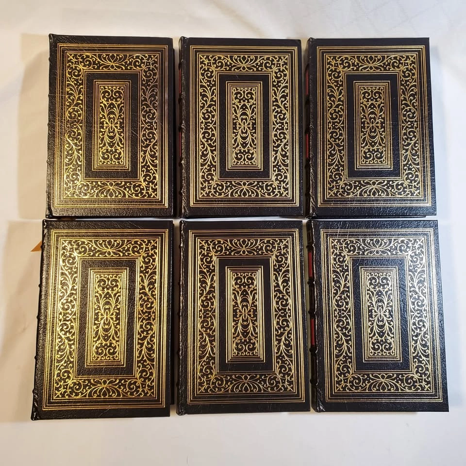Easton Press Winston Churchill WWII Vol 1-6 Complete Set - photo 3