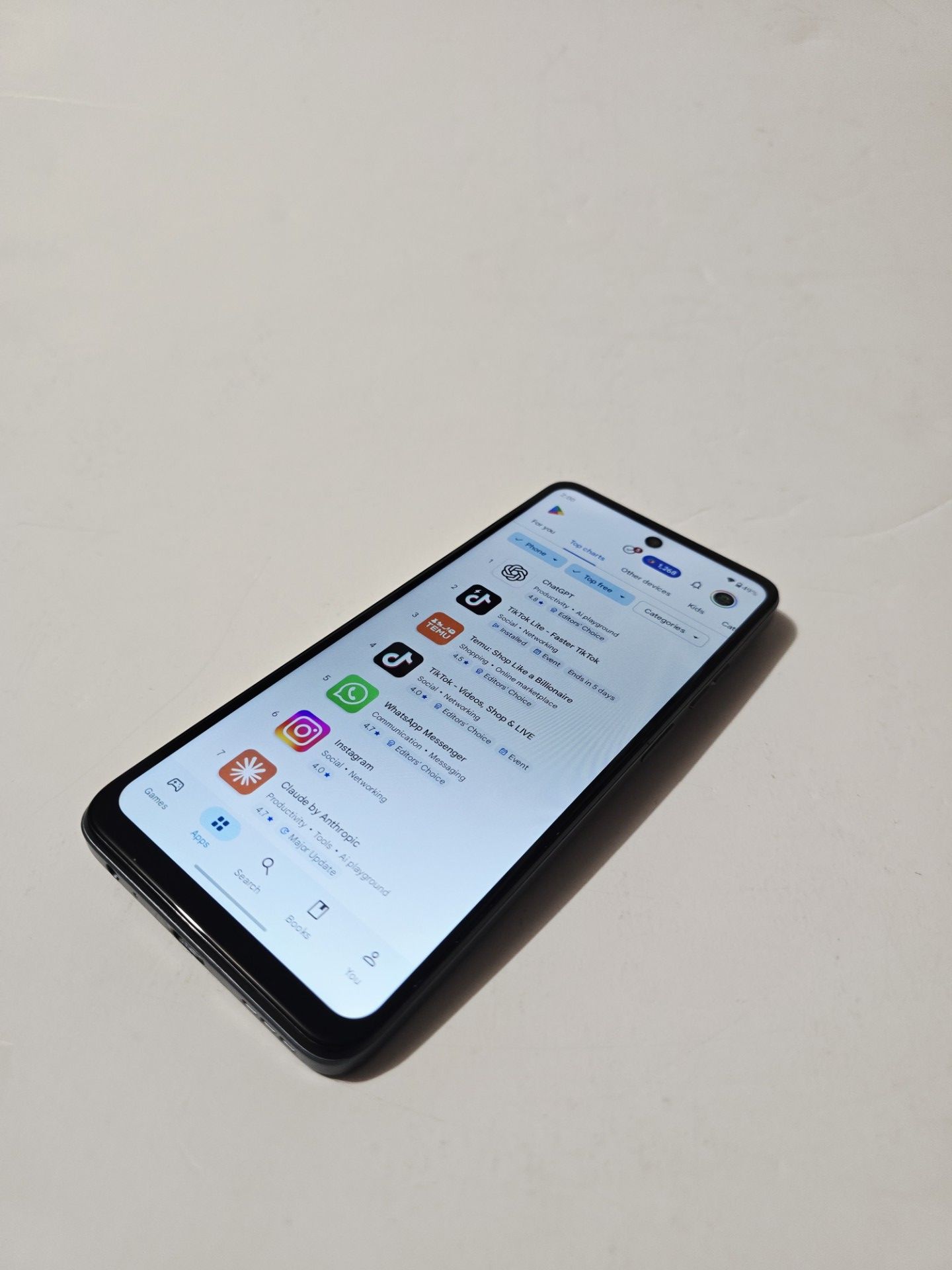 Motorola Moto G (2024) Forest Green 128GB Boost Mobile - photo 5