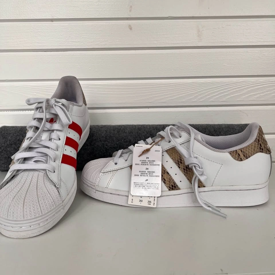 Adidas Women's Superstar Snakepack Shoes — Size 9