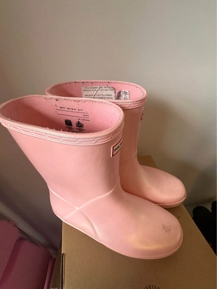 Hunter Rain Boot UK 2 - Little kids original first classic boot - photo 2