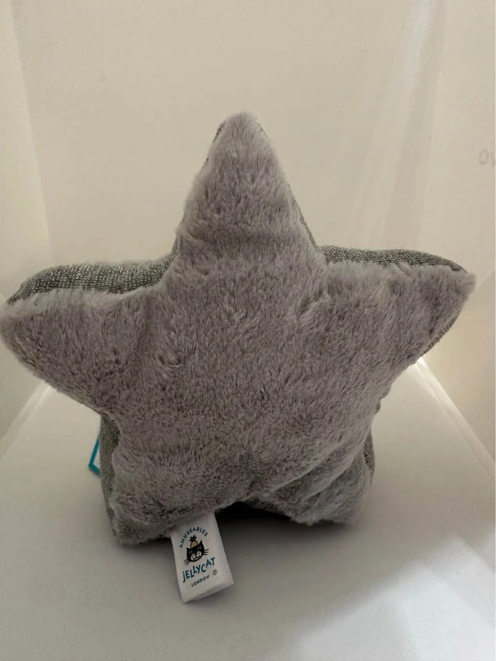 Jellycat Amuseables Silver Star Plush - Retired & Rare - photo 3