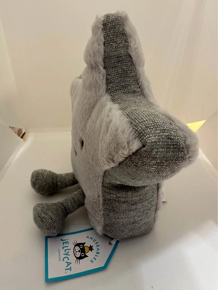 Jellycat Amuseables Silver Star Plush - Retired & Rare - photo 4