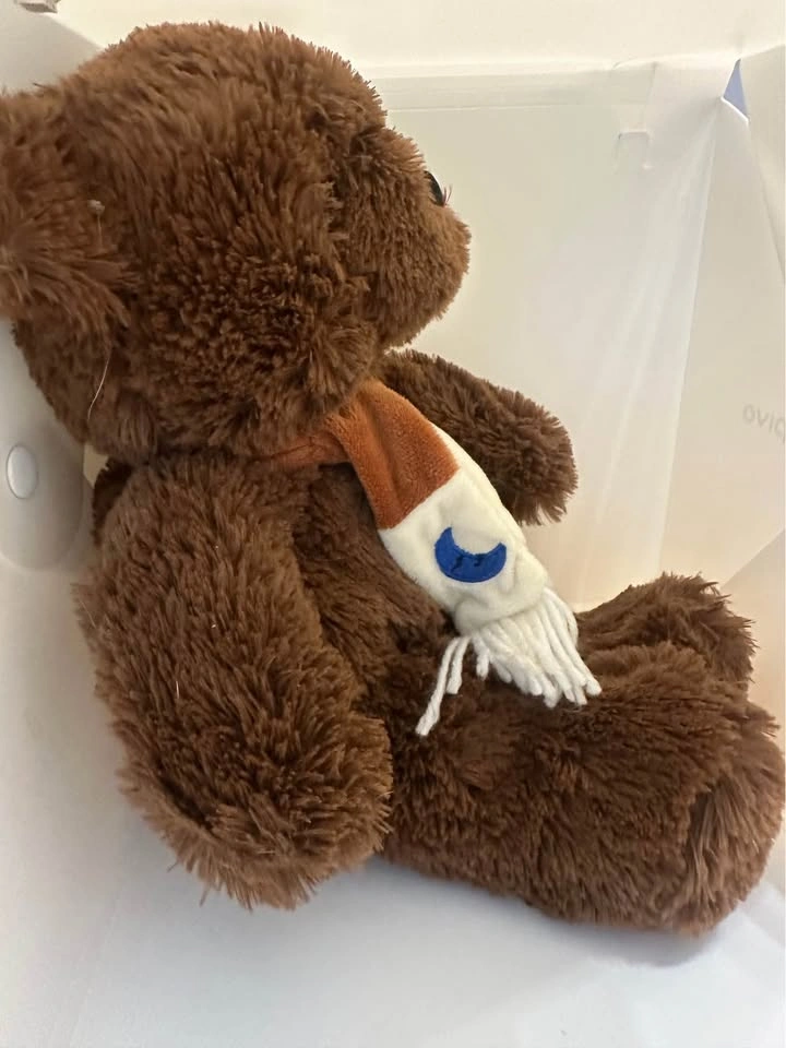 Brown bear with scarf - photo 2