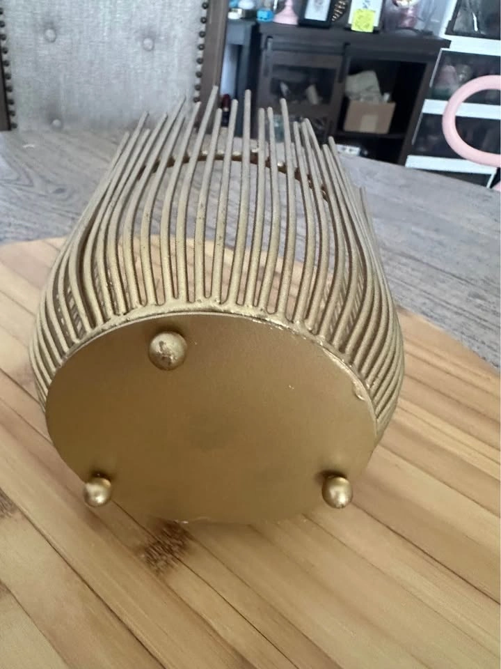 Gold Candle Stand - photo 3
