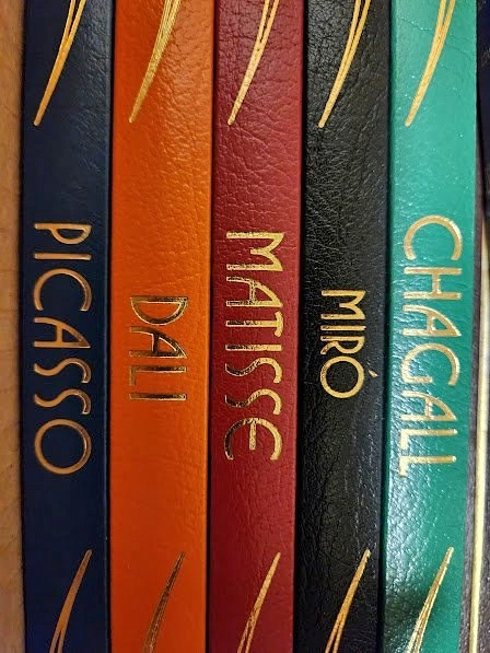 Easton Press: Collection of Artists Leather Books