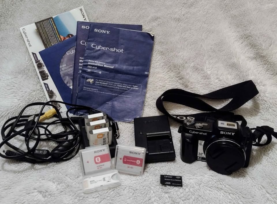 Sony Cyber-shot DSC-H10 8.1MP Digital Camera - photo 2