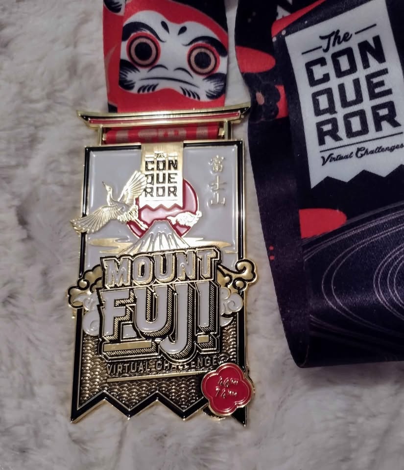 Conquer Virtual Challenge Medals Mount Fuji Inca Trail - photo 2