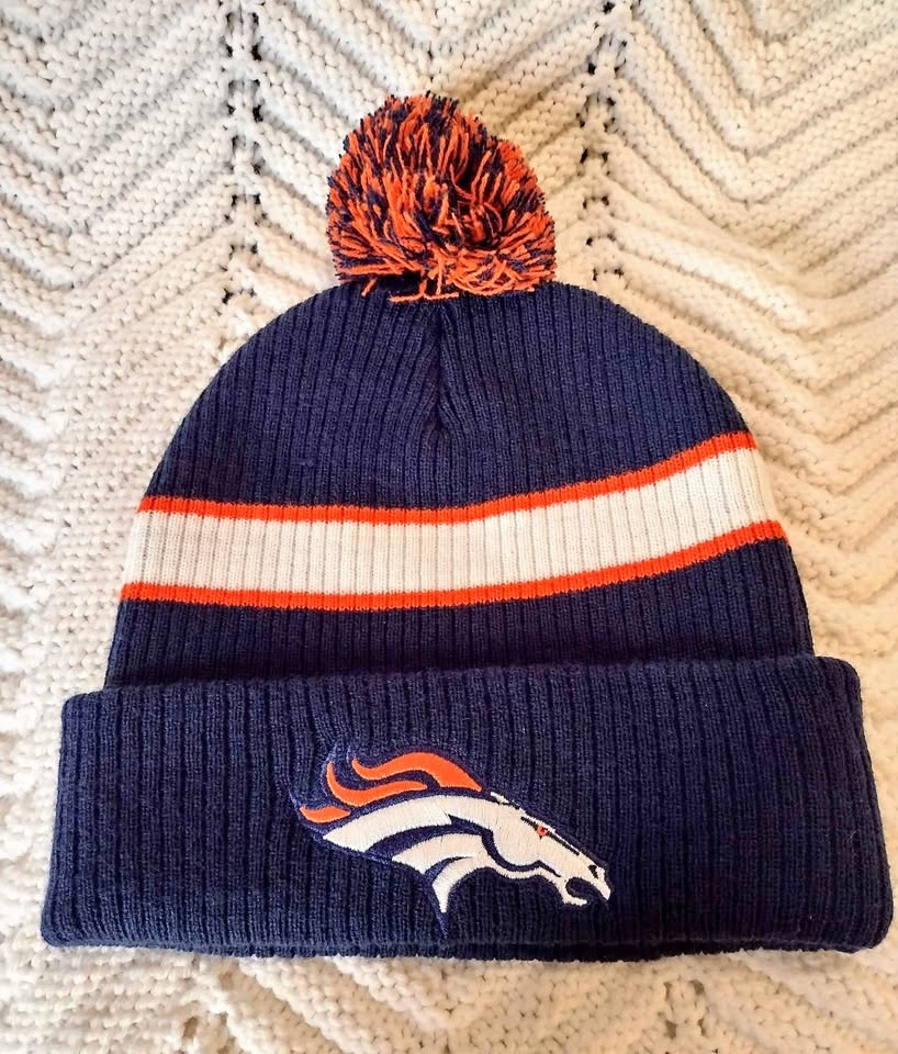 Denver Broncos Stiched Logo Touque Beanie Bud Light NFL