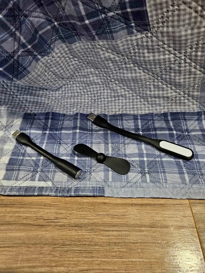 Mini USB Fan and Lamp
